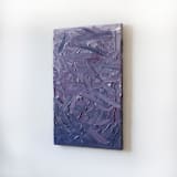 "Royal Whip" - Original Painting in purple by Teodora Guererra