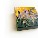"Summer Irises" - Original Painting in multicolor by Jessalin Beutler