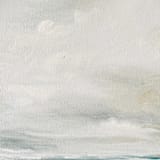 "Coastal Breeze" - Original Painting in blue by Nicoletta Savod