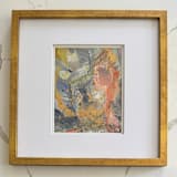 ""Highbury Path, No. 1" – 17x17 – Framed Original Painting" - Original Painting in multicolorassorted-colors by Sarah Mankin