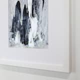 "The Hideout - Original" - Original Painting in silver by Julia Contacessi