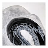 "Delicate Black" - Original Painting in black by Kirsta Benedetti