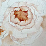 "Blooming Pink Peonies 01" - Original Painting in pink by Angele Kamp