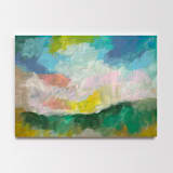 "Landscape #2" - Original Painting in multicolor by Amy Mullen