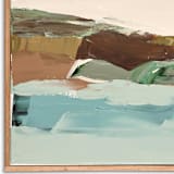 "Muted Seascape Series" - Original Painting in multicolorassorted-colors by Caryn Owen