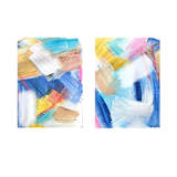 "Yellow And Blue Skies" - Original Painting in blue by AlisonJerry