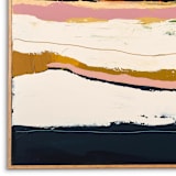 "Bike Path" - Original Painting in multicolorassorted-colors by Caryn Owen