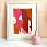"Color Fall" - Original Painting in multicolor by cyrille gulassa