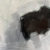 "Found" - Original Painting in white by Nicoletta Savod