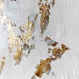 "Gilded Seafoam" - Original Painting in white by Nicoletta Savod