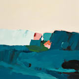 "Coastal Swell Series" - Original Painting in multicolorassorted-colors by Caryn Owen