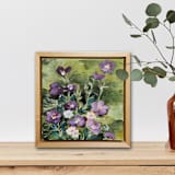 "Wildflowers" - Original Painting in multicolorassorted-colors by AlisonJerry