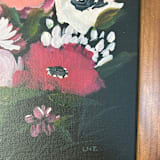 "Berry Floral" - Original Painting in multicolor by Lindsay Megahed