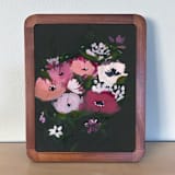 "Berry Floral" - Original Painting in multicolor by Lindsay Megahed