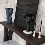 "Linear in Black" - Original Painting in black by Kimberly George