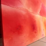 "Passing Through" - Original Painting in orange by Karine Tonial Grimm