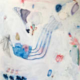 "part of me, apart from me" - Original Painting in multicolorassorted-colors by tina johnson