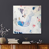 "part of me, apart from me" - Original Painting in multicolorassorted-colors by tina johnson