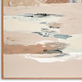 "Muted Seascape Series" - Original Painting in beige by Caryn Owen