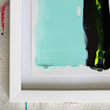 "Seedling" - Original Painting in multicolor by bari wieselman schulman