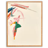"Tropical Views Diptych" - Original Painting in multicolorassorted-colors by Caryn Owen