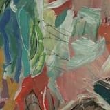 ""Pemberley Garden" – 21x17 – Framed Original Painting" - Original Painting in multicolorassorted-colors by Sarah Mankin