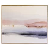 "Dawn's Serene" - Original Painting in purple by Shina Choi