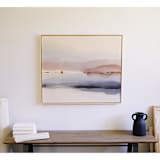 "Dawn's Serene" - Original Painting in purple by Shina Choi