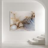 "terrain" - Original Painting in multicolor by Christa
