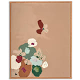 "Burgundy Botanical" - Original Painting in multicolor by Caryn Owen