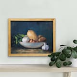 "harvest" - Original Painting in blue by Wendy Keller