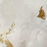 "Gilded Chances II" - Original Painting in white by Nicoletta Savod