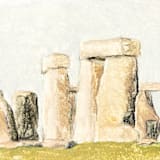 "Stones Painting" - Original Painting in multicolorassorted-colors by Dana Williamowsky