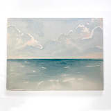 "Expanse" - Original Painting in blue by Holly Whitcomb