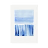 "Blue Studies 02" - Original Painting in blue by Danushka Abeygoda