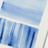"Blue Studies 02" - Original Painting in blue by Danushka Abeygoda