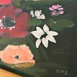 "Autumn Floral" - Original Painting in multicolor by Lindsay Megahed