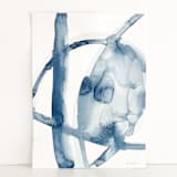 "Blue Wash" - Original Painting in blue by Mary Gaspar