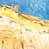 "New Mexico Architecture 2" - Original Painting in multicolorassorted-colors by Dana Williamowsky