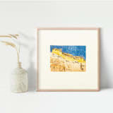 "New Mexico Architecture 2" - Original Painting in multicolorassorted-colors by Dana Williamowsky