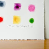 "Color Sampling" - Original Painting in multicolor by Renée Stramel