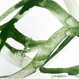 "Small Green Plant Cell" - Original Painting in green by Mary Gaspar