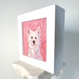 "Westie, Original Acrylic Painting" - Original Painting in multicolorassorted-colors by Carol C. Young