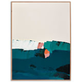 "Coastal Swell Series" - Original Painting in multicolorassorted-colors by Caryn Owen