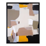 "The Way with Woods no.I" - Original Painting in beige by Shina Choi