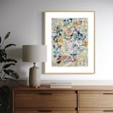 "Let’s Go Away for Awhile No. 2 - Original painting - 24x30" - Original Painting in multicolor by Sarah Mankin