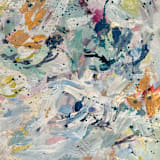 "Let’s Go Away for Awhile No. 2 - Original painting - 24x30" - Original Painting in multicolor by Sarah Mankin