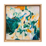 "Dalileh" - Original Painting in green by Parima Studio