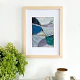 "Hide and Seek" - Original Painting in multicolorassorted-colors by Mary Gaspar