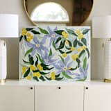 "Splendor No. 6" - Original Painting in green by Lauren Perkins